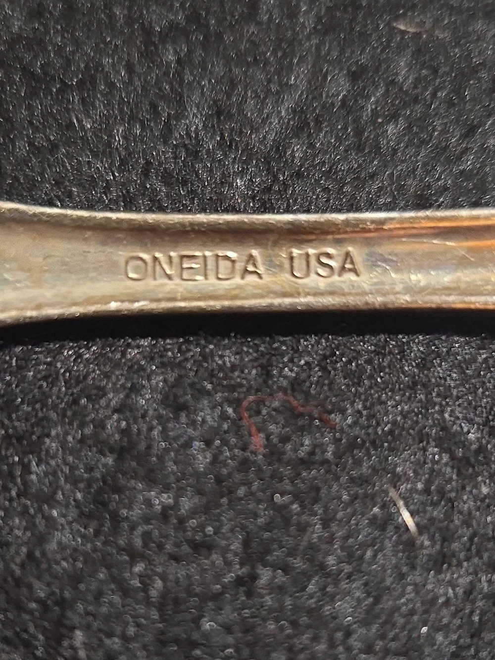 Oneida Silver-Tone Ornate Serving Spoons - Set of 3 Louisiana Pattern